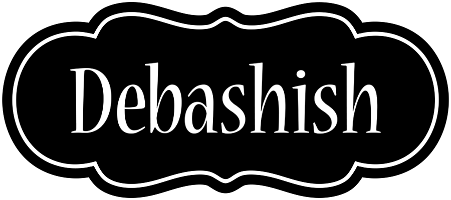 Debashish welcome logo