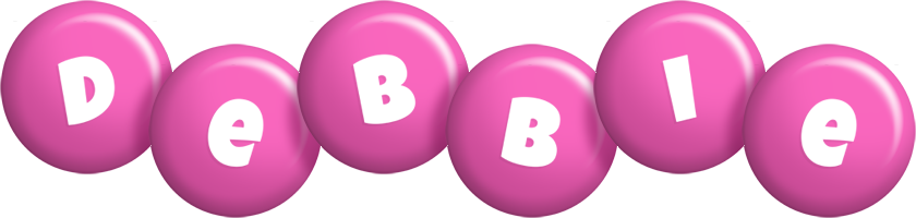 Debbie candy-pink logo