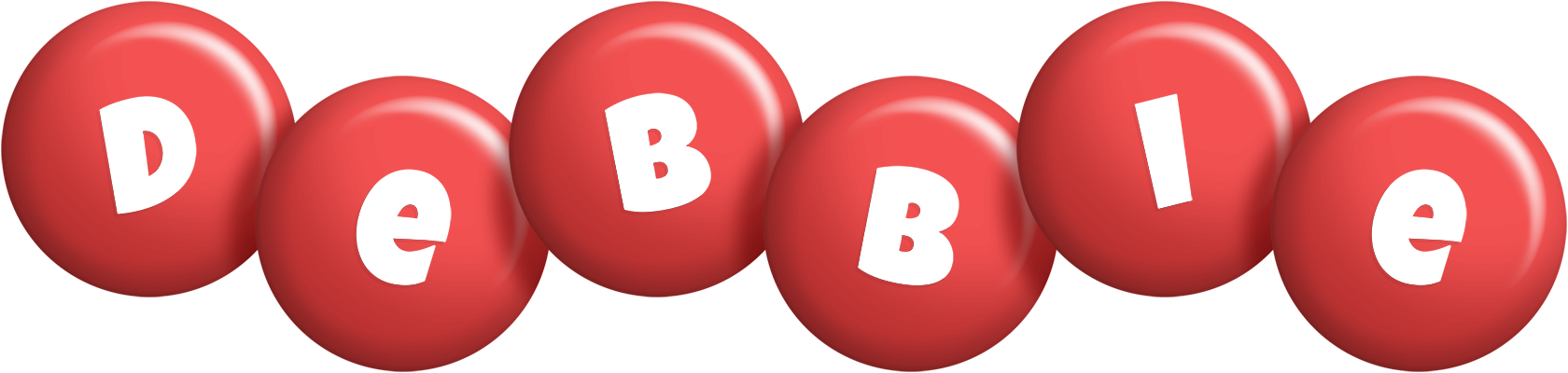 Debbie candy-red logo