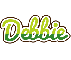 Debbie golfing logo