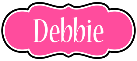 Debbie invitation logo