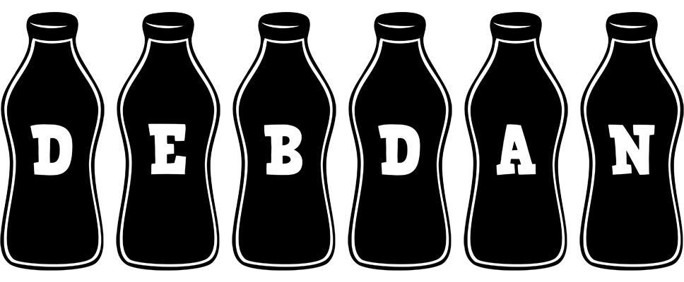 Debdan bottle logo