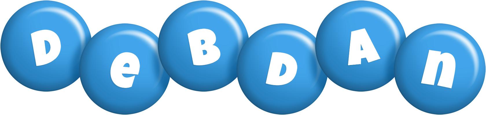 Debdan candy-blue logo