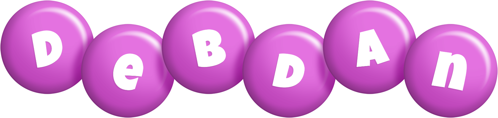 Debdan candy-purple logo