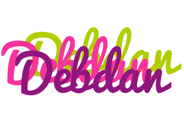 Debdan flowers logo