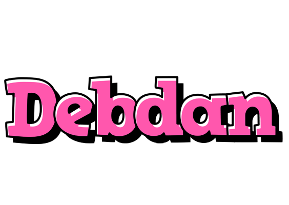 Debdan girlish logo