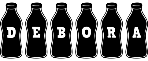 Debora bottle logo