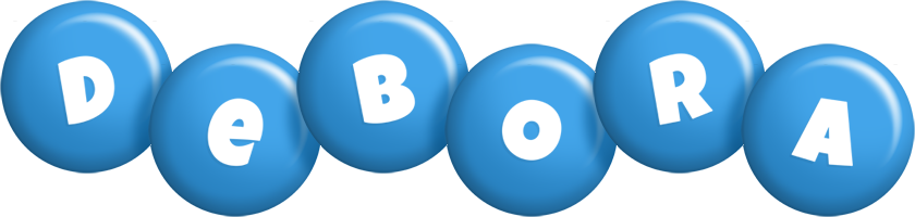 Debora candy-blue logo