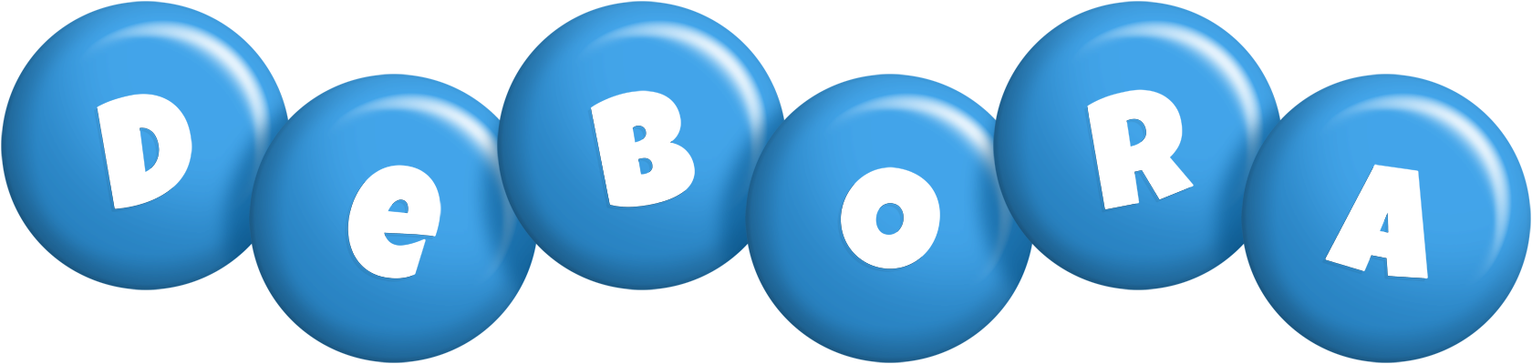 Debora candy-blue logo