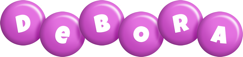 Debora candy-purple logo
