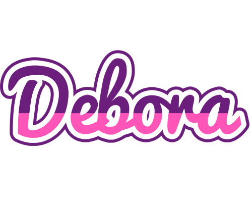 Debora cheerful logo