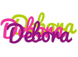 Debora flowers logo