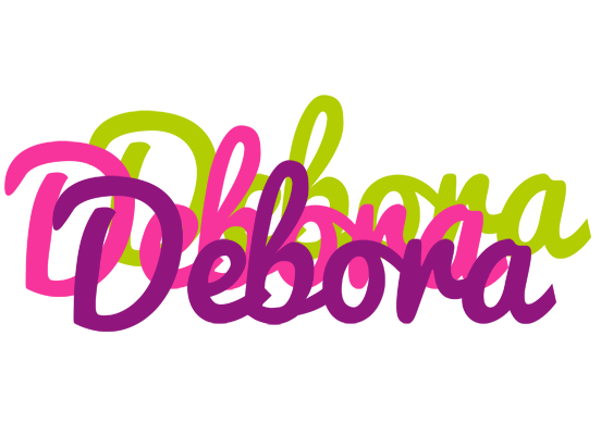Debora flowers logo