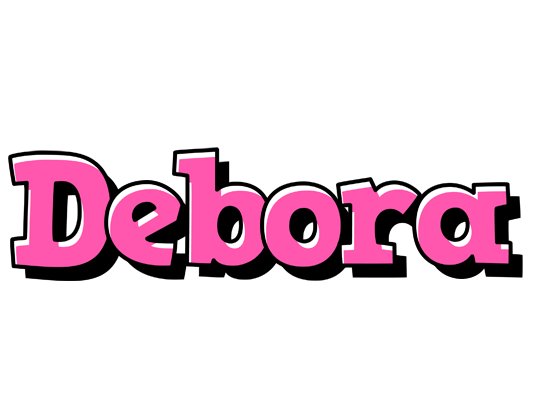 Debora girlish logo