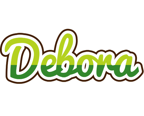 Debora golfing logo