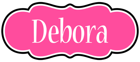 Debora invitation logo