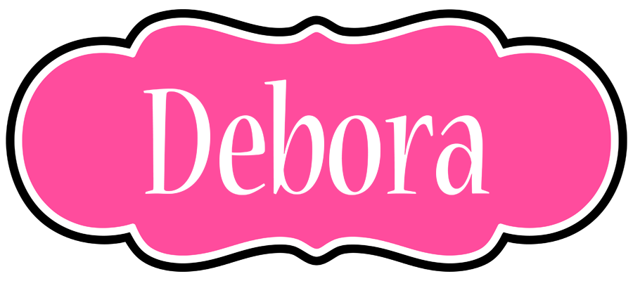 Debora invitation logo