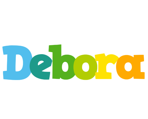 Debora rainbows logo