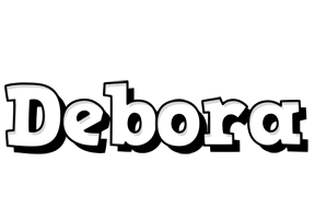 Debora snowing logo