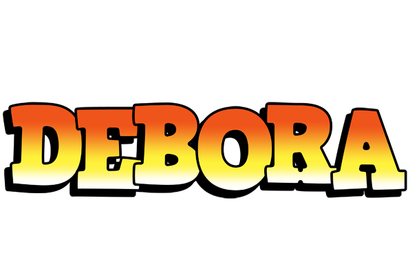 Debora sunset logo