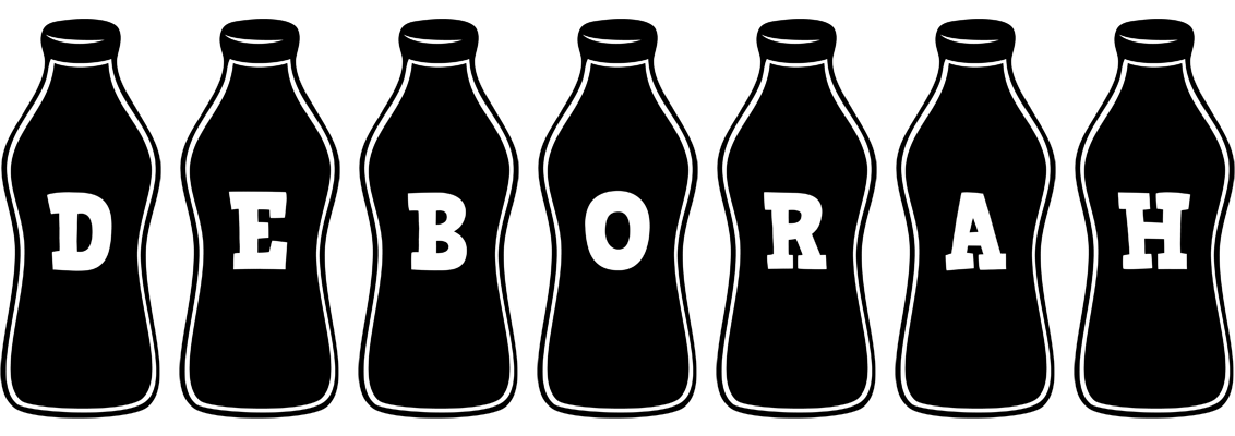 Deborah bottle logo