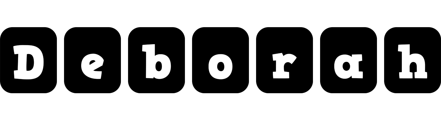 Deborah box logo