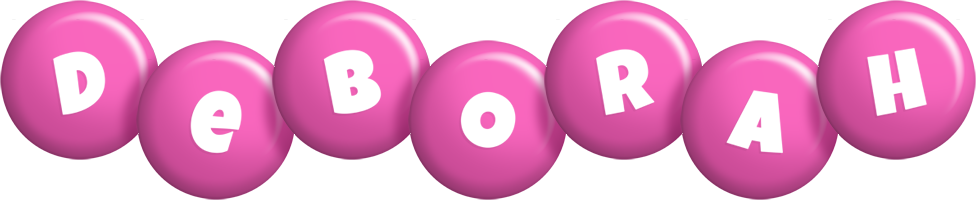 Deborah candy-pink logo