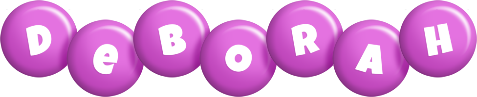 Deborah candy-purple logo
