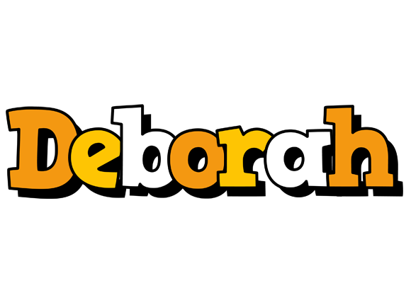 Deborah cartoon logo