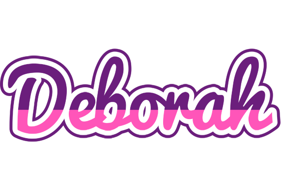 Deborah cheerful logo