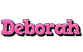 Deborah girlish logo
