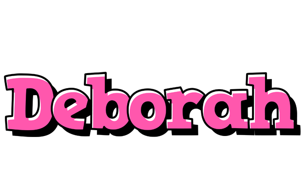 Deborah girlish logo