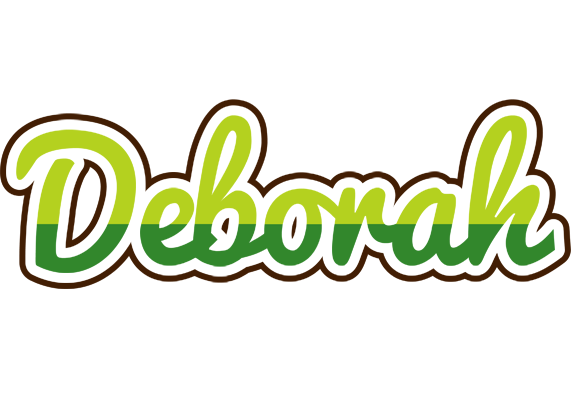 Deborah golfing logo