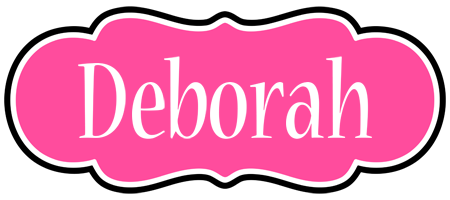 Deborah invitation logo