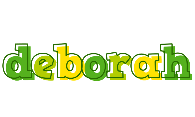 Deborah juice logo