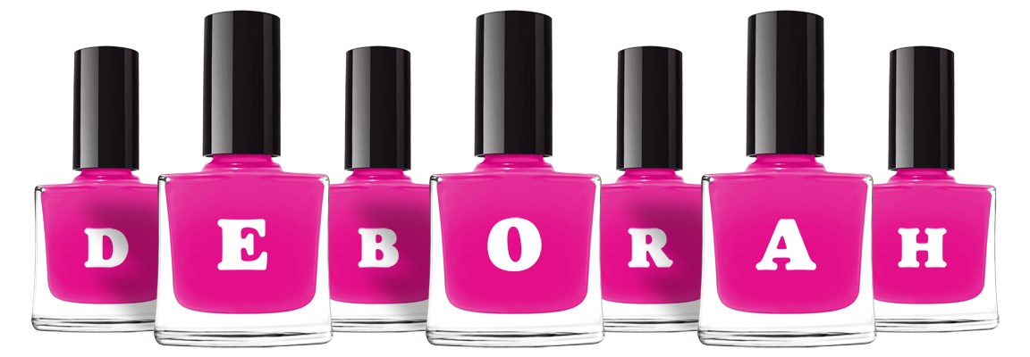 Deborah nails logo