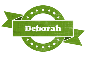 Deborah natural logo