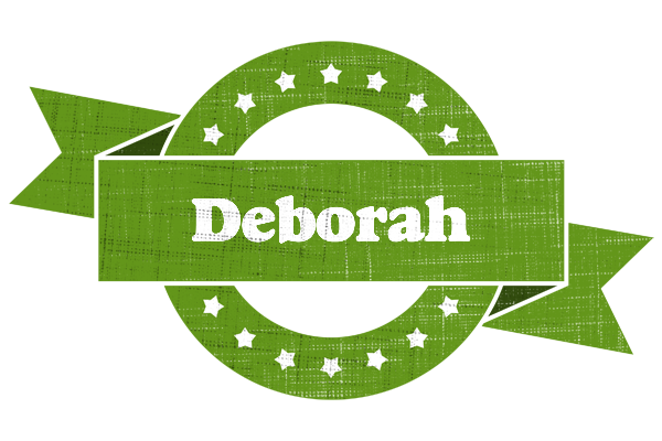 Deborah natural logo