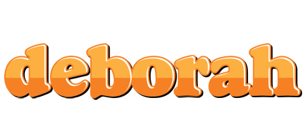 Deborah orange logo