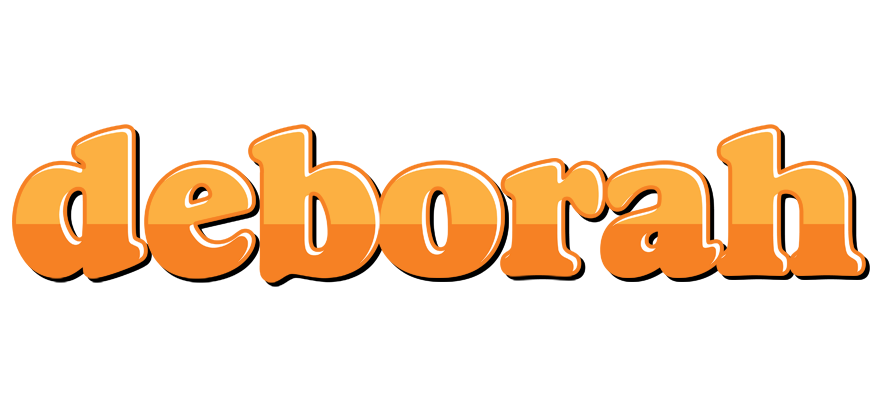 Deborah orange logo
