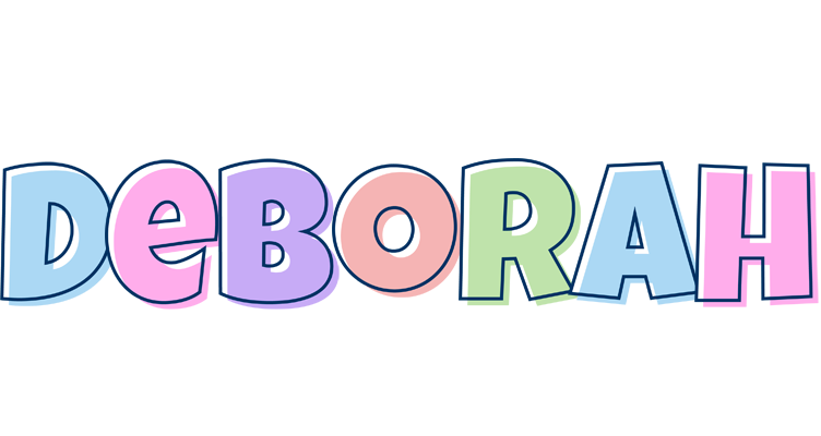 Deborah pastel logo
