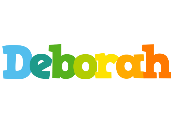 Deborah rainbows logo