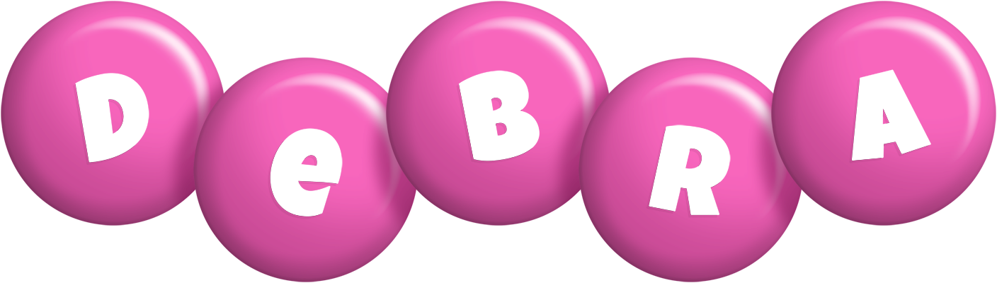 Debra candy-pink logo