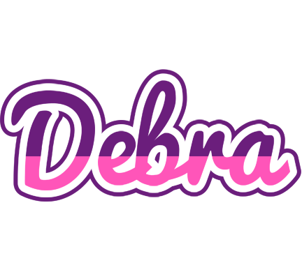 Debra cheerful logo