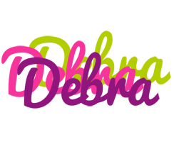 Debra flowers logo