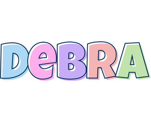 Debra pastel logo