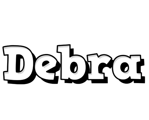 Debra snowing logo