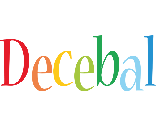 Decebal birthday logo