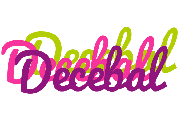 Decebal flowers logo