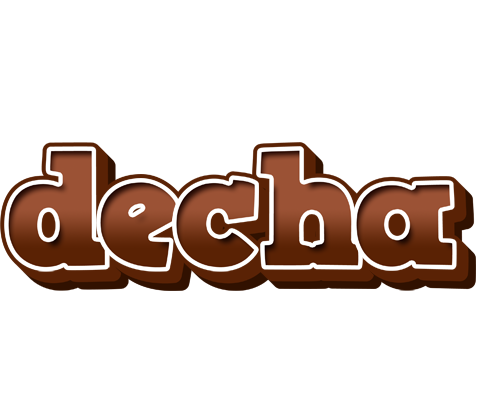 Decha brownie logo